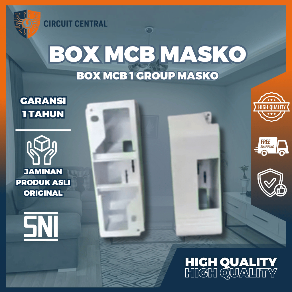 Jual BOX MCB MASKO 1 GROUP INBOW OUTBOW PELINDUNG MCB PANEL LISTRIK ...
