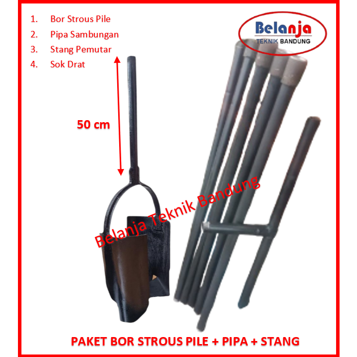Jual Alat Bor Pile Terlengkap & Harga Terbaru Juli 2026 | Shopee Indonesia