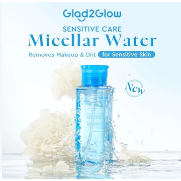 RAMADHAN Micellar Water Glad2Glow 300ml Pembersih Make Up