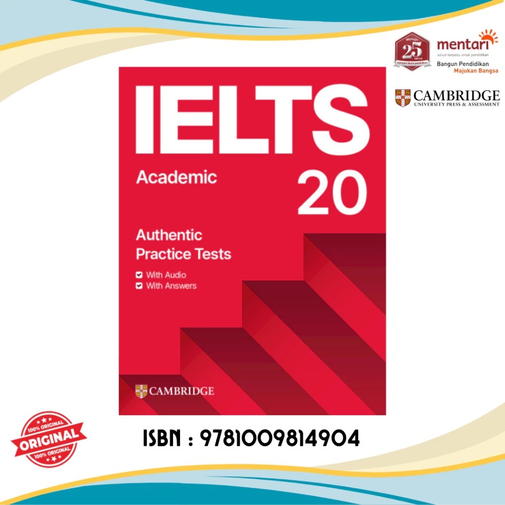 Jual IELTS 20 Prac Test Academic SB w/Ans w/Aud w/DigPk | Shopee Indonesia