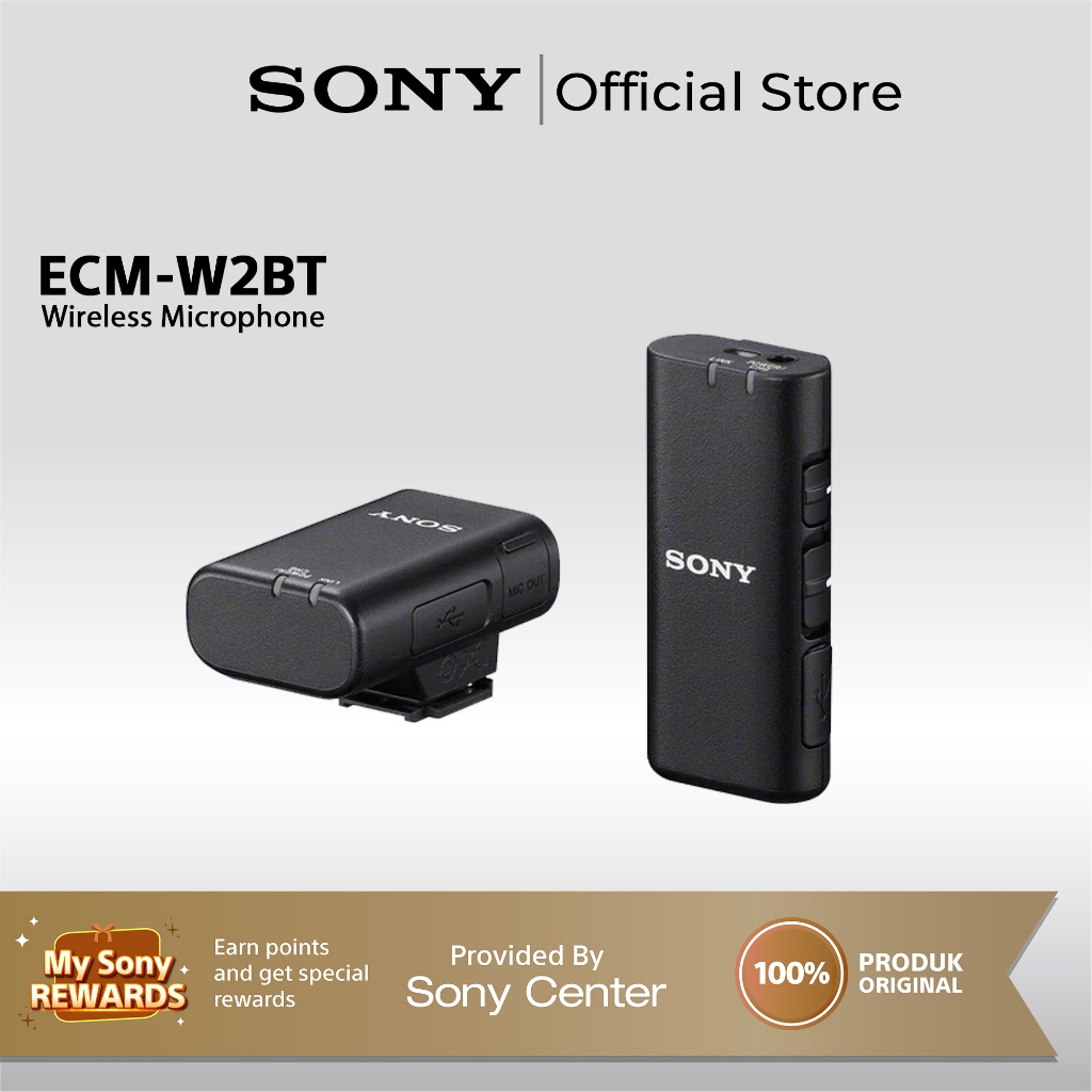 Jual Sony ECM-W2BT Camera-Mount Digital Bluetooth Wireless ...