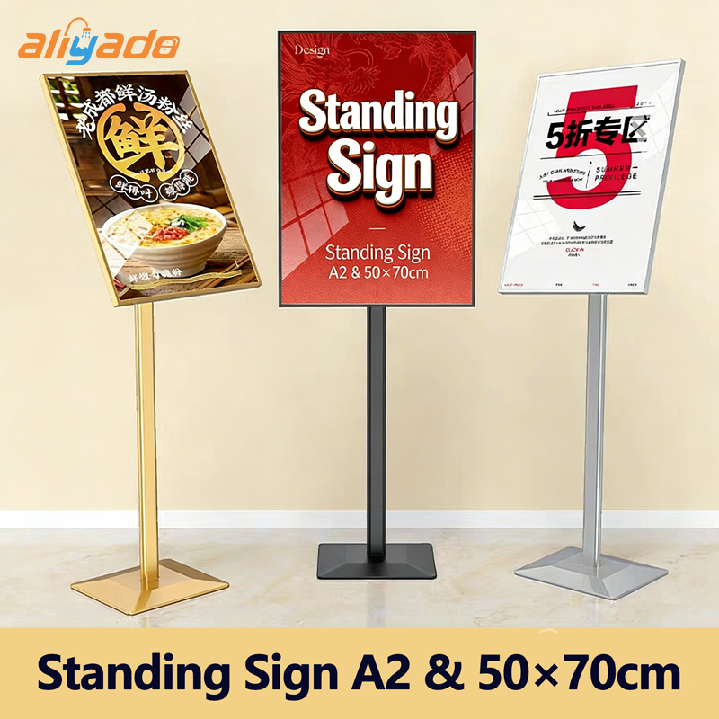 Jual Standing Sign Frame Akrilik Ukuran Lengkap A2/A3/A4 | Frame Menu ...