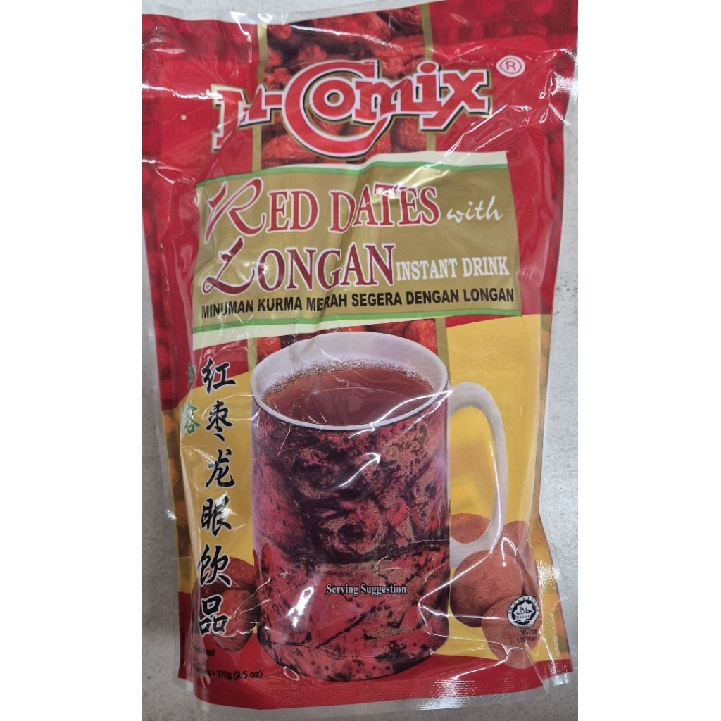 Jual Minuman Kurma Merah (Ang cho) Segera Dengan Longan IN-COMIX Red ...
