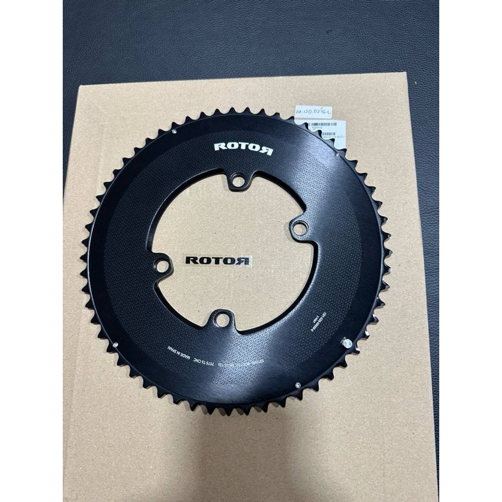 Jual Chainring ROTOR Aero Round Ring Outer BCD 110x4 54T 56T 58T