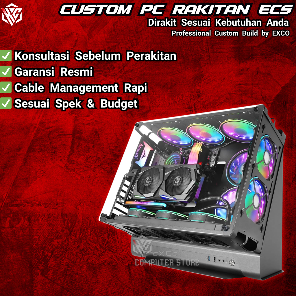 Jual Custom PC Rakitan ECS 1.5 - Custom PC Rakitan EXCO Computer Store ...