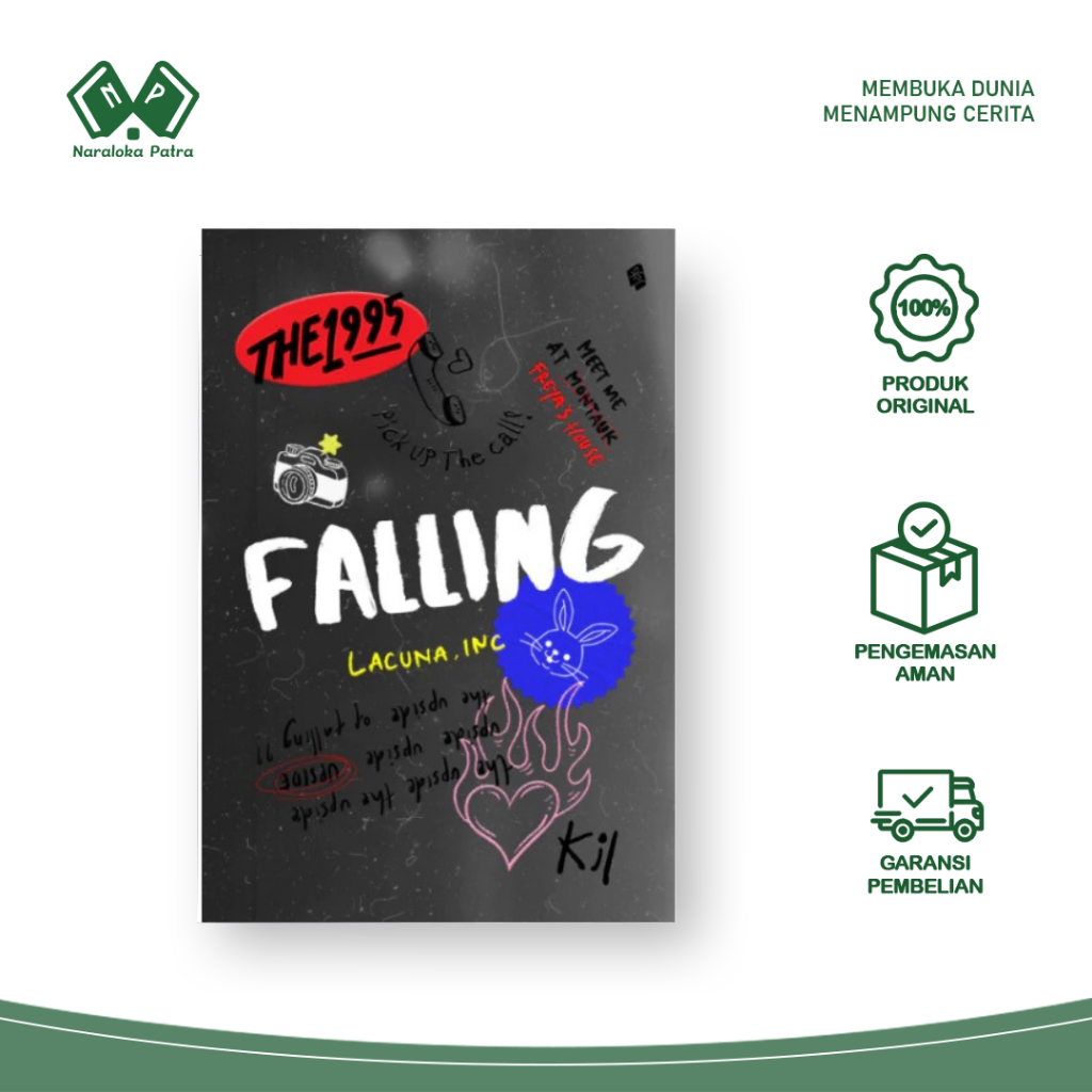 Jual Buku Novel Falling - Kil - Bukune - Gratis Biaya Packing | Shopee ...