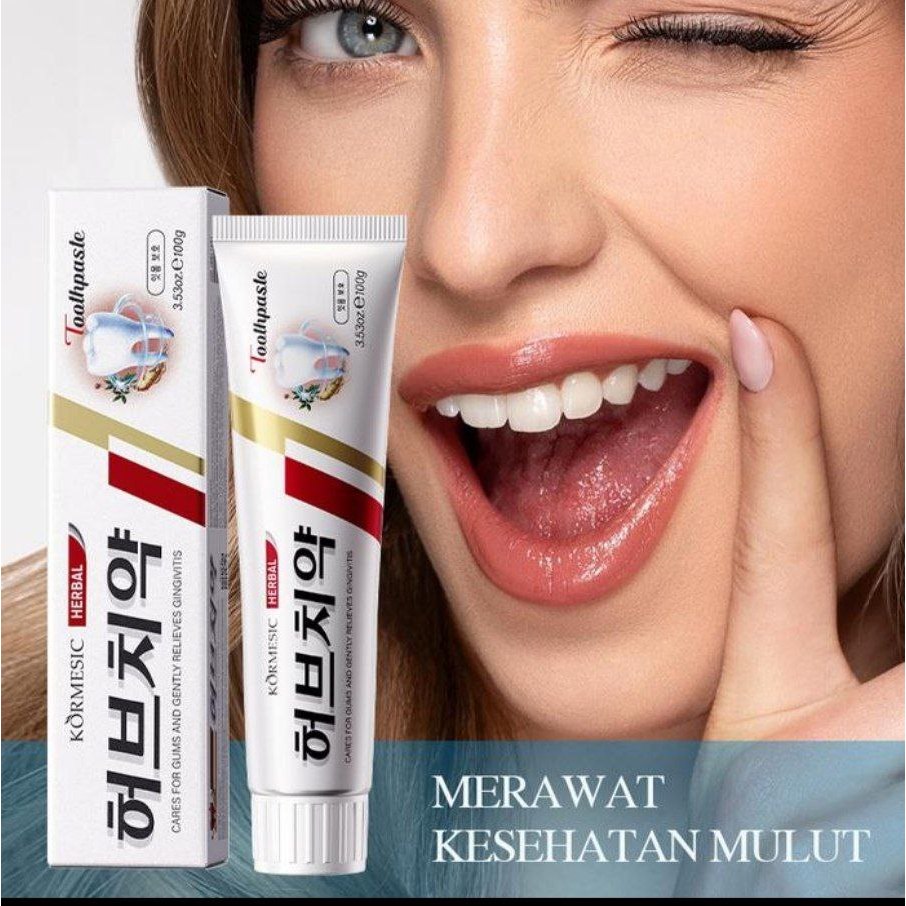 Jual TB Smilora Herbal Toothpaste /Kormesic Herbal Toothpaste Pasta ...