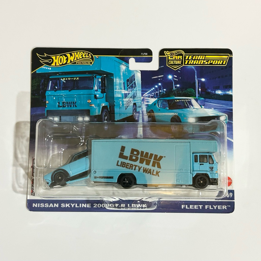 Jual Hot Wheels Premium Team Transport Nissan Skyline 2000 LBWK Shell ...
