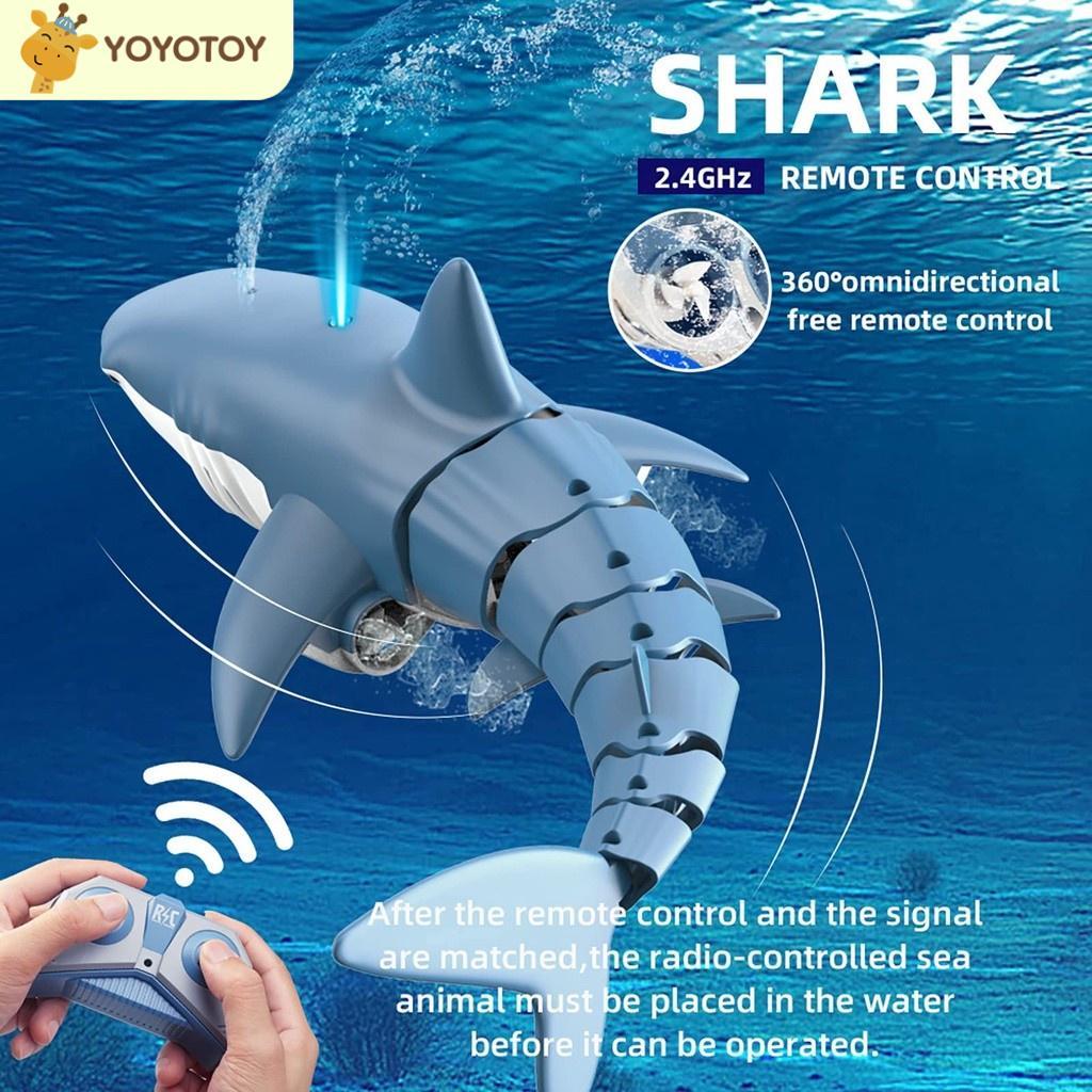 Jual YOYOTOY Remote Control Mainan Anak Ikan Hiu Water Shark Fish 2.4G ...