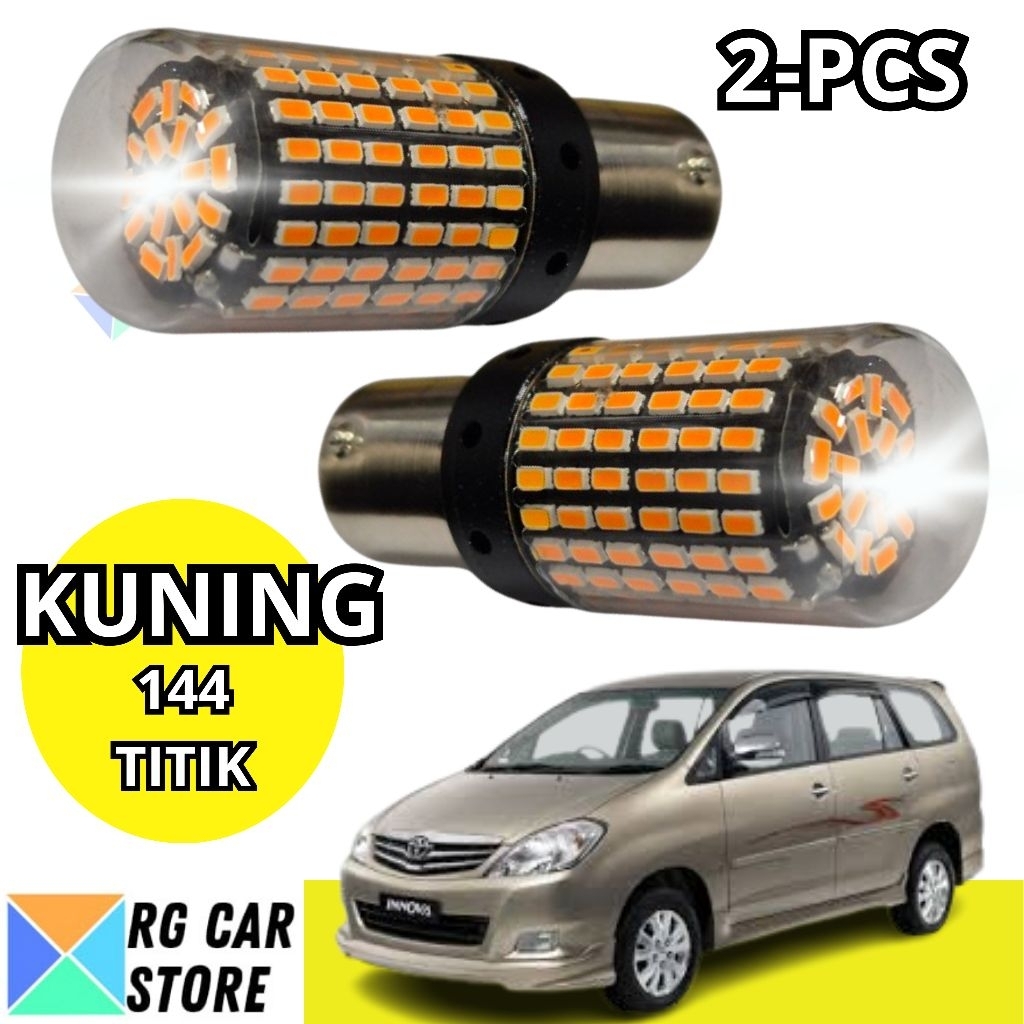 Jual Lampu LED Sein Dajjal Innova 2004-2011 Kuning 144 Titik Original ...