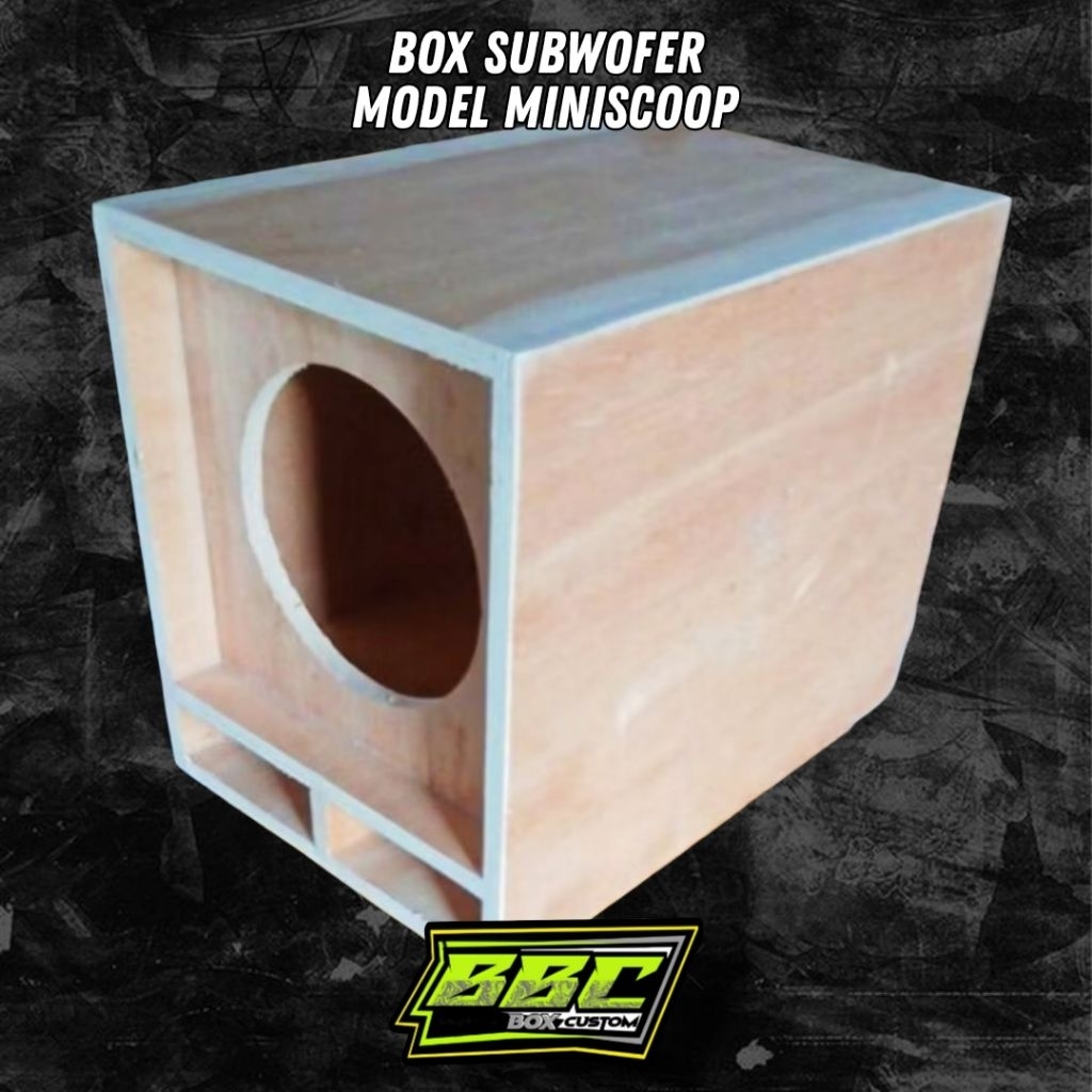 Jual Box Subwofer 6 inc Model MiniScoop tebal 12 mm | Shopee Indonesia