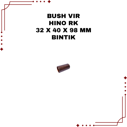 Jual Bush Vir Besi Panjang Bintik Mobil HINO RK (32 x 40 x 98 mm ...