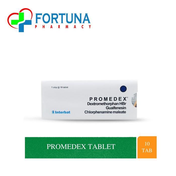 Jual PROMEDEX TABLET OBAT BATUK ISI 10 TABLET | Shopee Indonesia