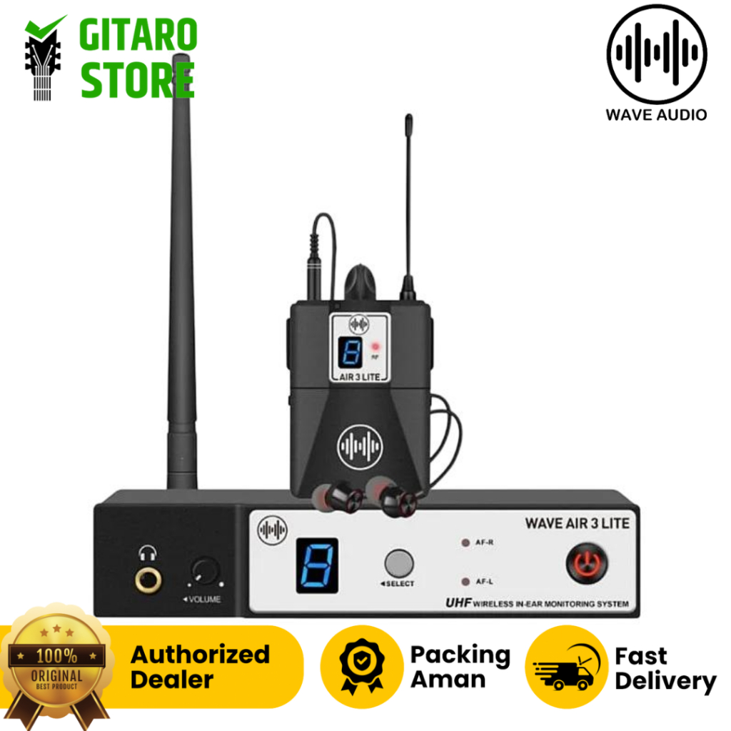 Jual Wave Air 3 Lite Wireless System In Ear Monitor IEM Receiver Only ...