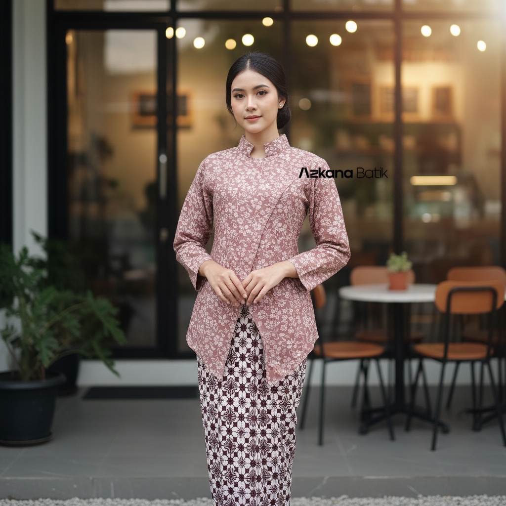 Jual SET KEBAYA FUKURO JANGGAN ROK BATIK | KEBAYA WISUDA MODERN ...