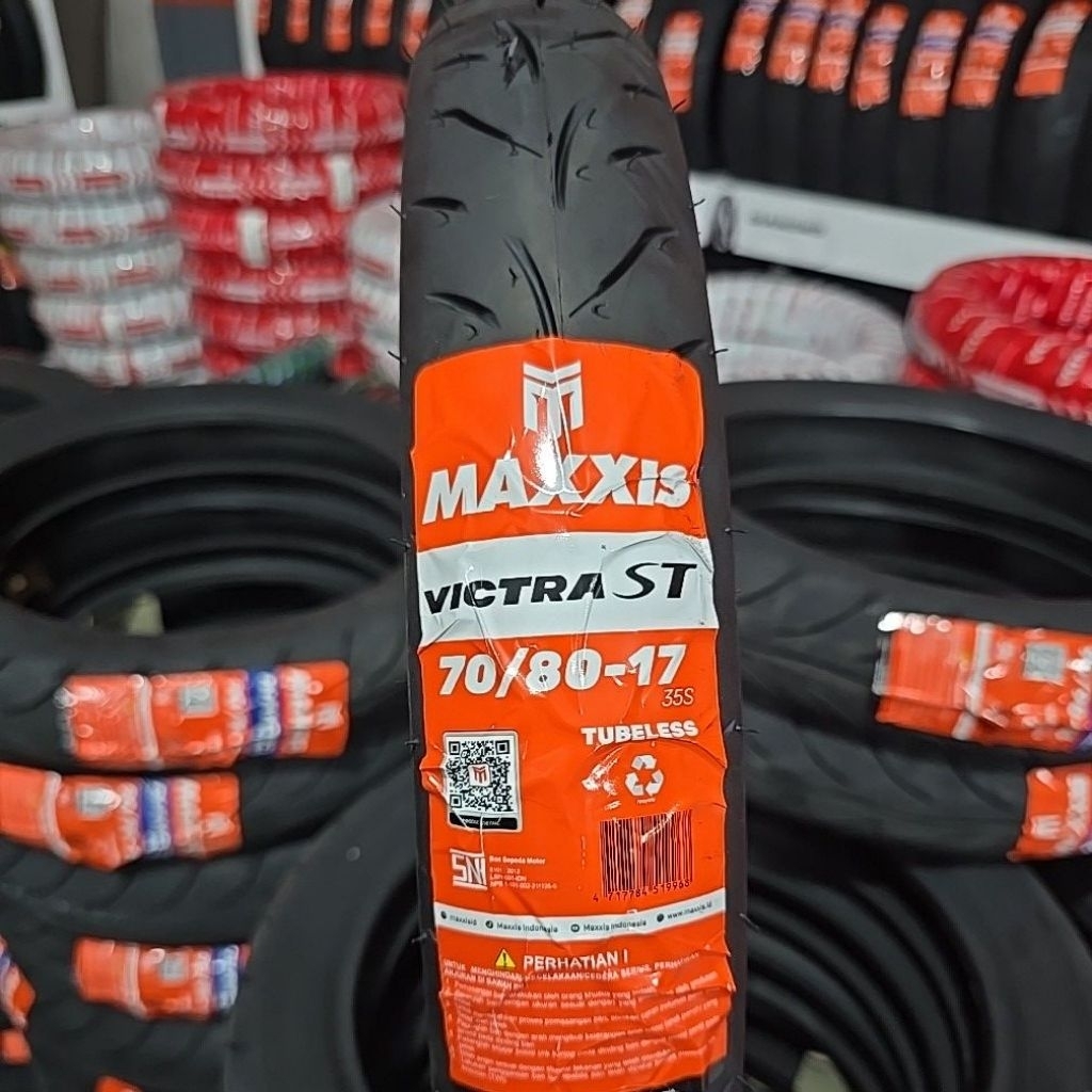Jual PROMO MURAH BAN MAXXIS 70/80-17 VICTRA ST TUBLESS TAHUN 2026 ...