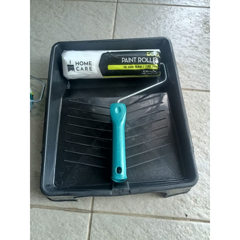 Jual Paket Bak Cat + Roll Cat Home Care 9 inchi | Shopee Indonesia