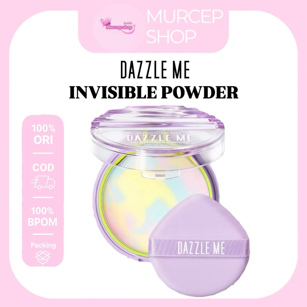 Jual DAZZLE ME HD Invisible Powder | Bedak Tabur Halus Tahan Lama 24 ...