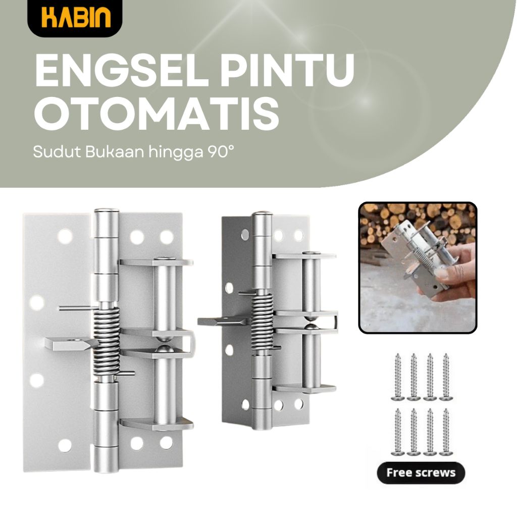 Jual Engsel Pintu Otomatis Spring Door Closer Engsel Metal Engsel ...