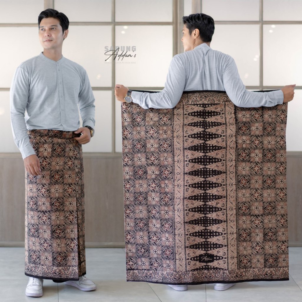 Sarung Batik Addam's /Sarung Batik Handmade 100% / Kualitas Brand / Cintai Produk Dalam Negeri