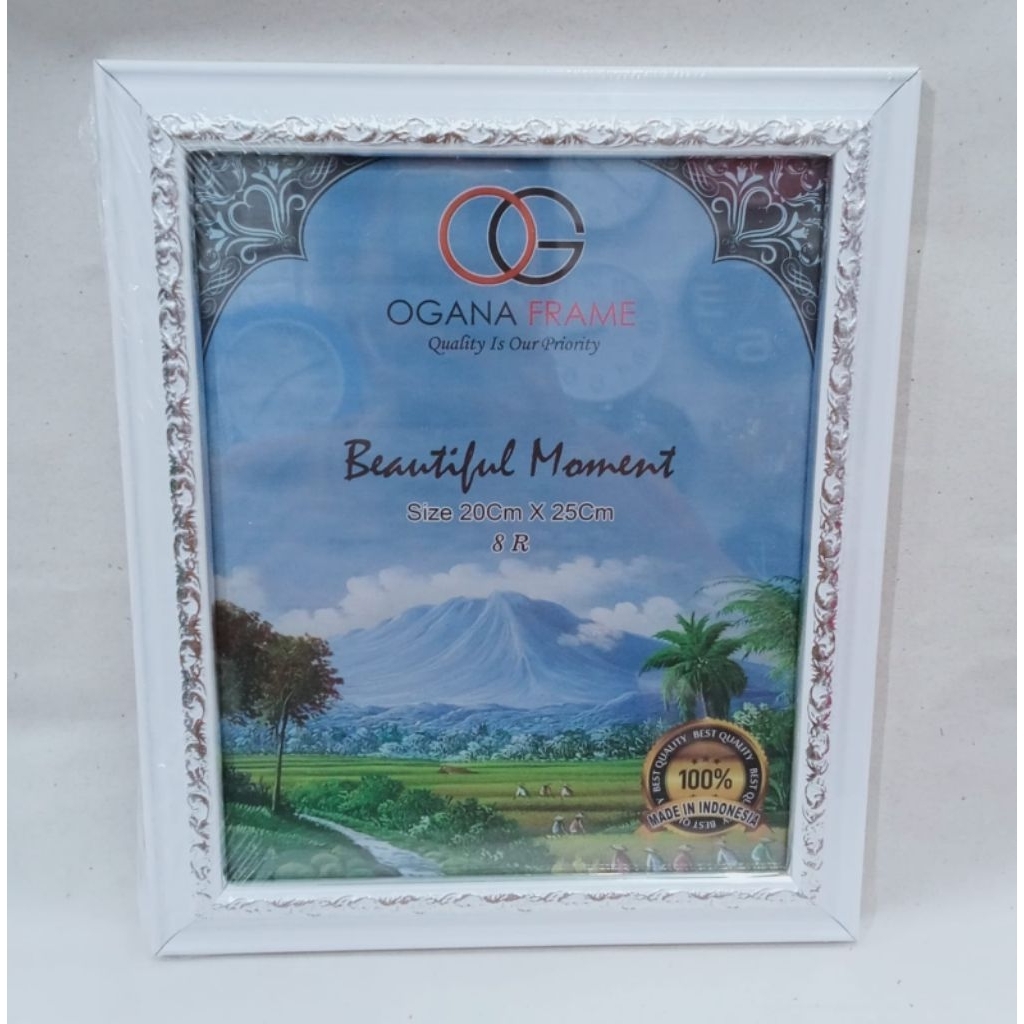 Jual FRAME FOTO KACA MINIMALIS UKURAN 20CM×25CM | Shopee Indonesia