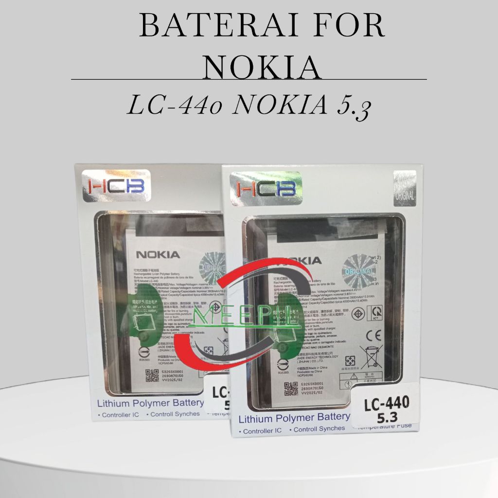 Jual BATERAI BATRE NOKIA 5.3 LC-440 ORIGINAL BATRE BATERAI BATTERY ...