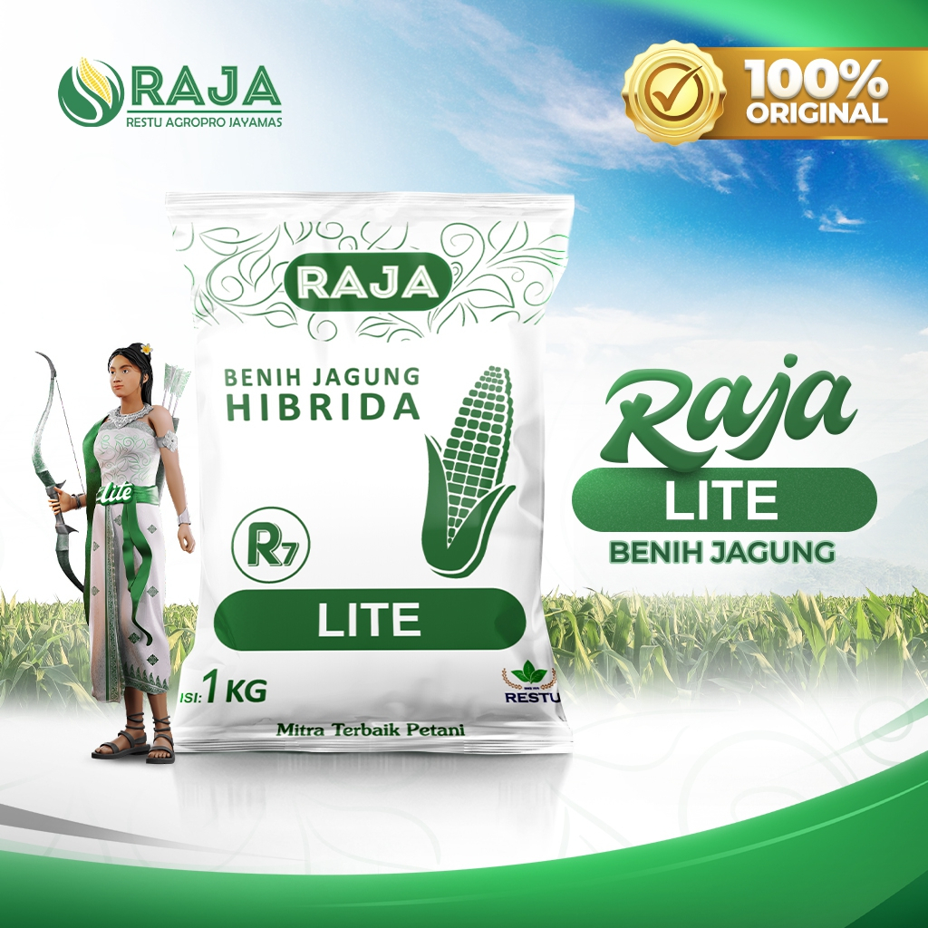 Jual Benih Jagung Hibrida Raja R7 Lite - 1 kg Pouch | Shopee Indonesia