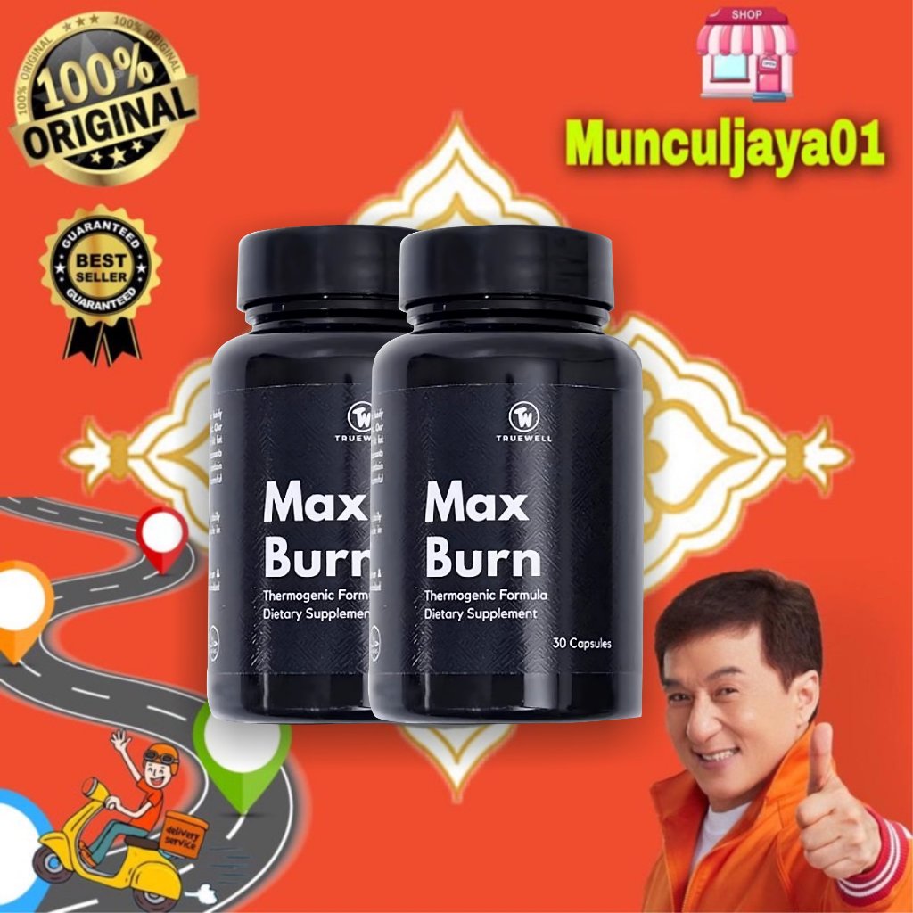 Jual Max Burn - Truewell Pelangsing Badan Original | Shopee Indonesia