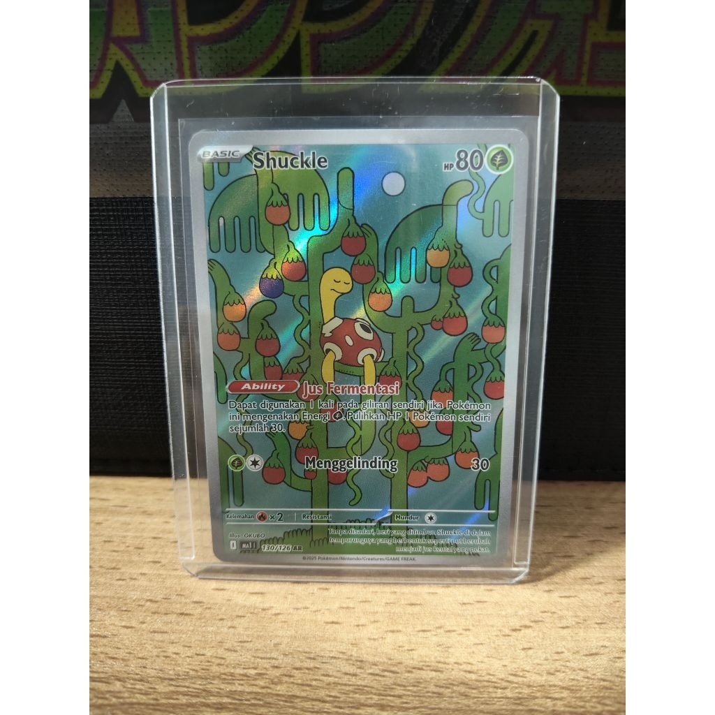 Jual Pokemon TCG Indonesia Shuckle AR MA1 130/126 | Shopee Indonesia