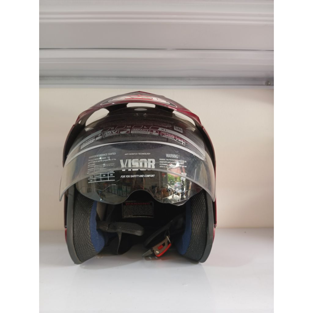 Jual 001-Helm Half face | Shopee Indonesia