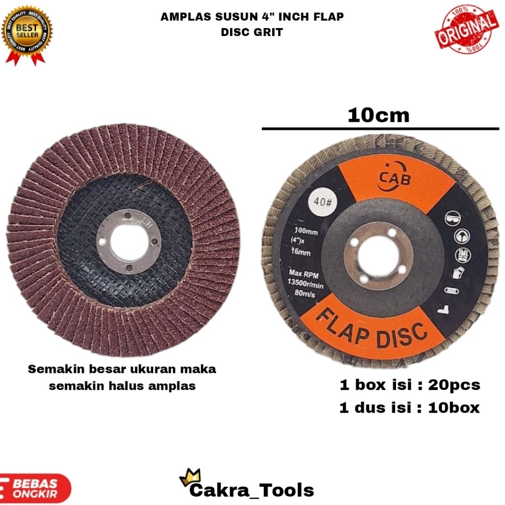 Jual [ SUSUN - PACK ] AMPLAS SUSUN 4