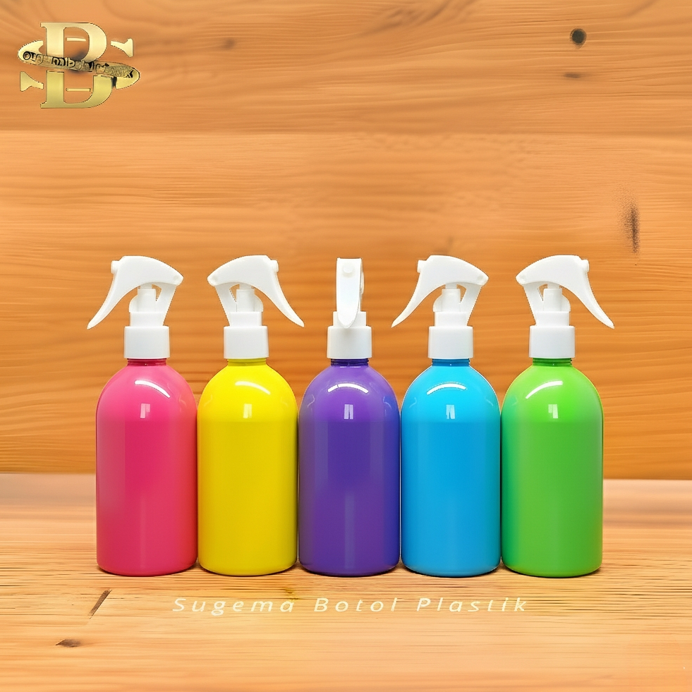 Jual Botol Spray Triger Mini 250ml Oval Varian Warna Botol Semprot ...