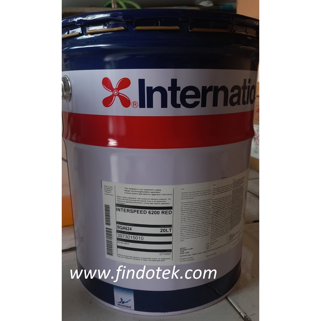 Jual Interspeed 6200 red cat anti fouling , cat anti teritip, cat ...