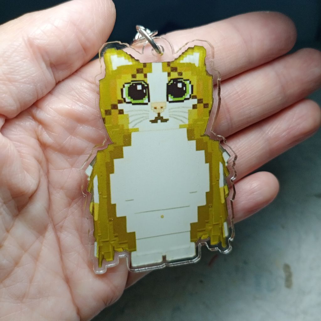 Jual ganci MEOWL Steal A Brainrot keychain gantungan kunci Meowl ...