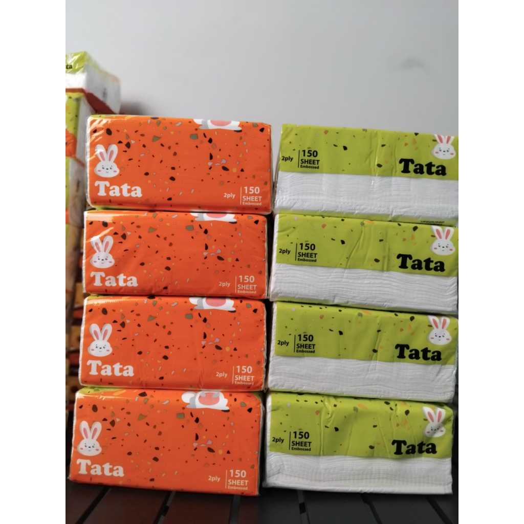 Jual Paket Termurah Tisu Tata Embossed 150 Lembar 8 Pack 2 Ply | Shopee ...