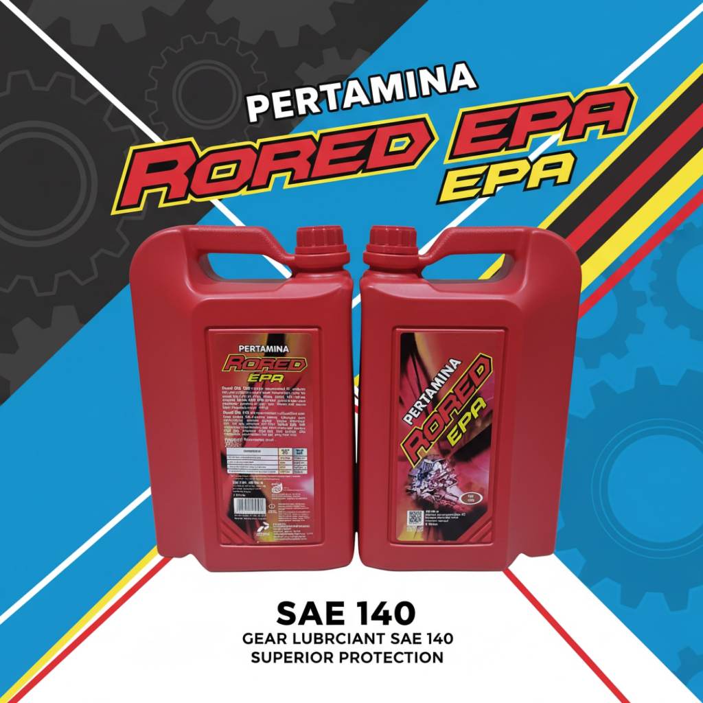 Jual OLI RORED PERTAMINA EPA SAE140 5L | Shopee Indonesia