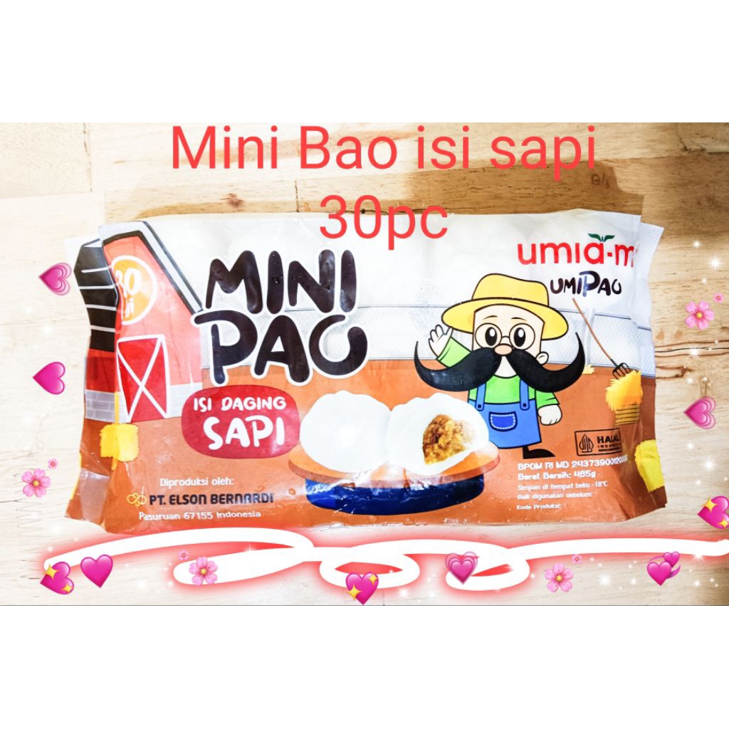 Jual UMIAMI MINI PAO ISI AYAM/SAPI/COKELAT/STROBERI isi30pc | Shopee ...