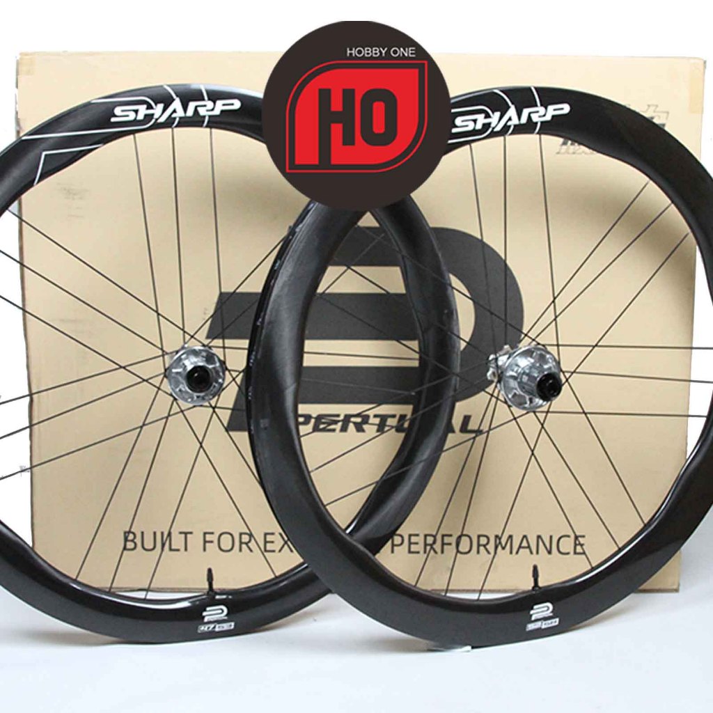 Jual PERTUAL SHARP PRO Carbon Disc Brake Clincher Tubeless Ready ...