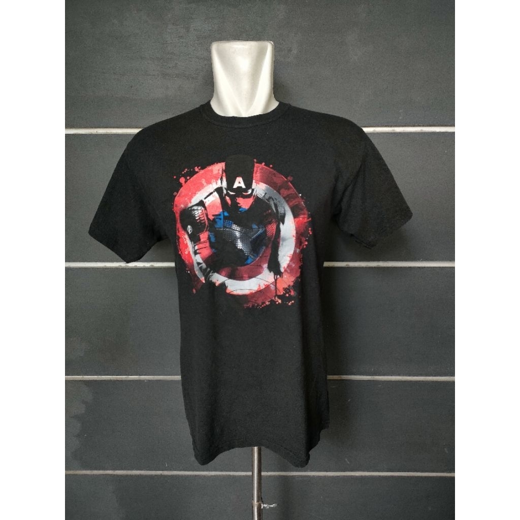 Jual T-shirt Kaos Marvel hitam M | Shopee Indonesia