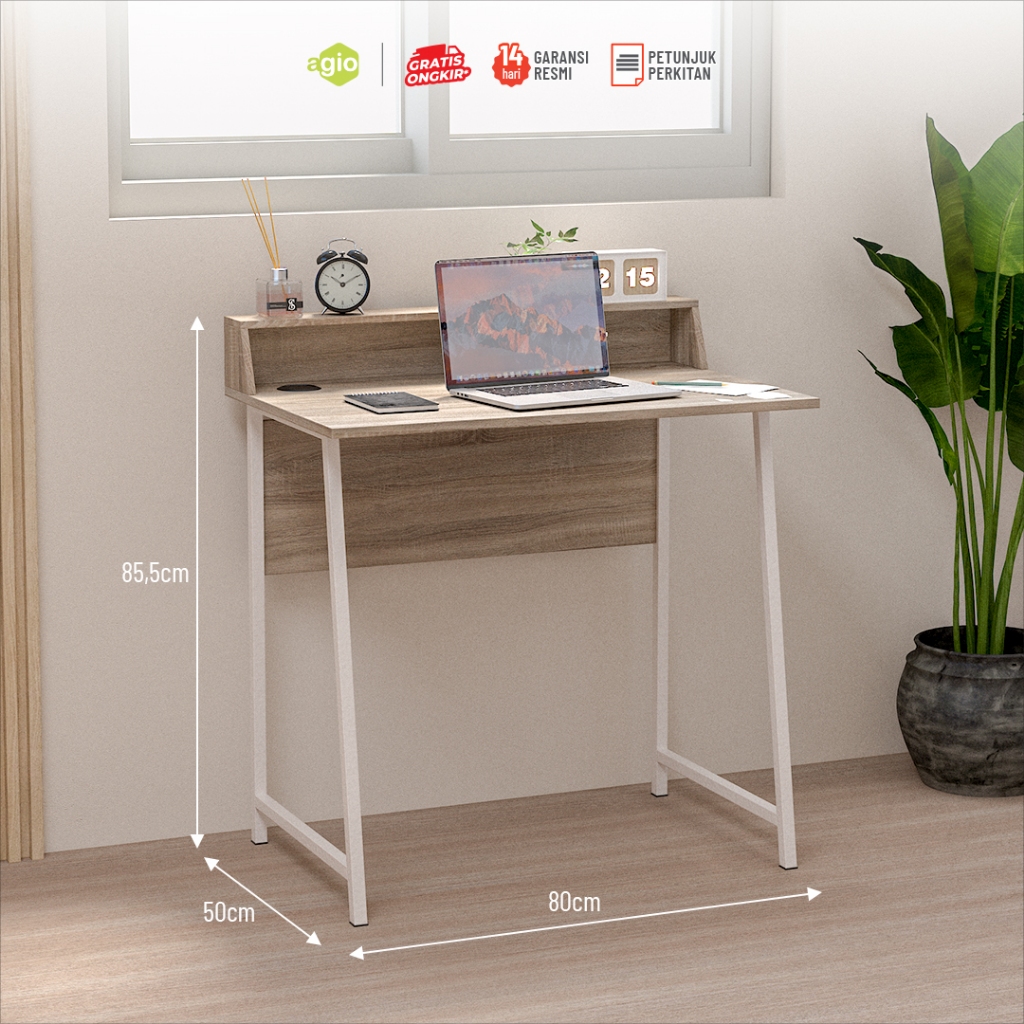 Jual Oggi - Meja Kerja / Tulis / Kantor / Home Desk / Agio Alpha Home ...