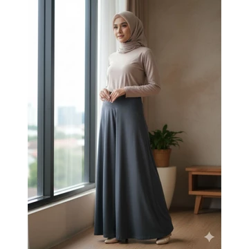 Kulot Mayung Jersey Celana Wanita Panjang Dewasa