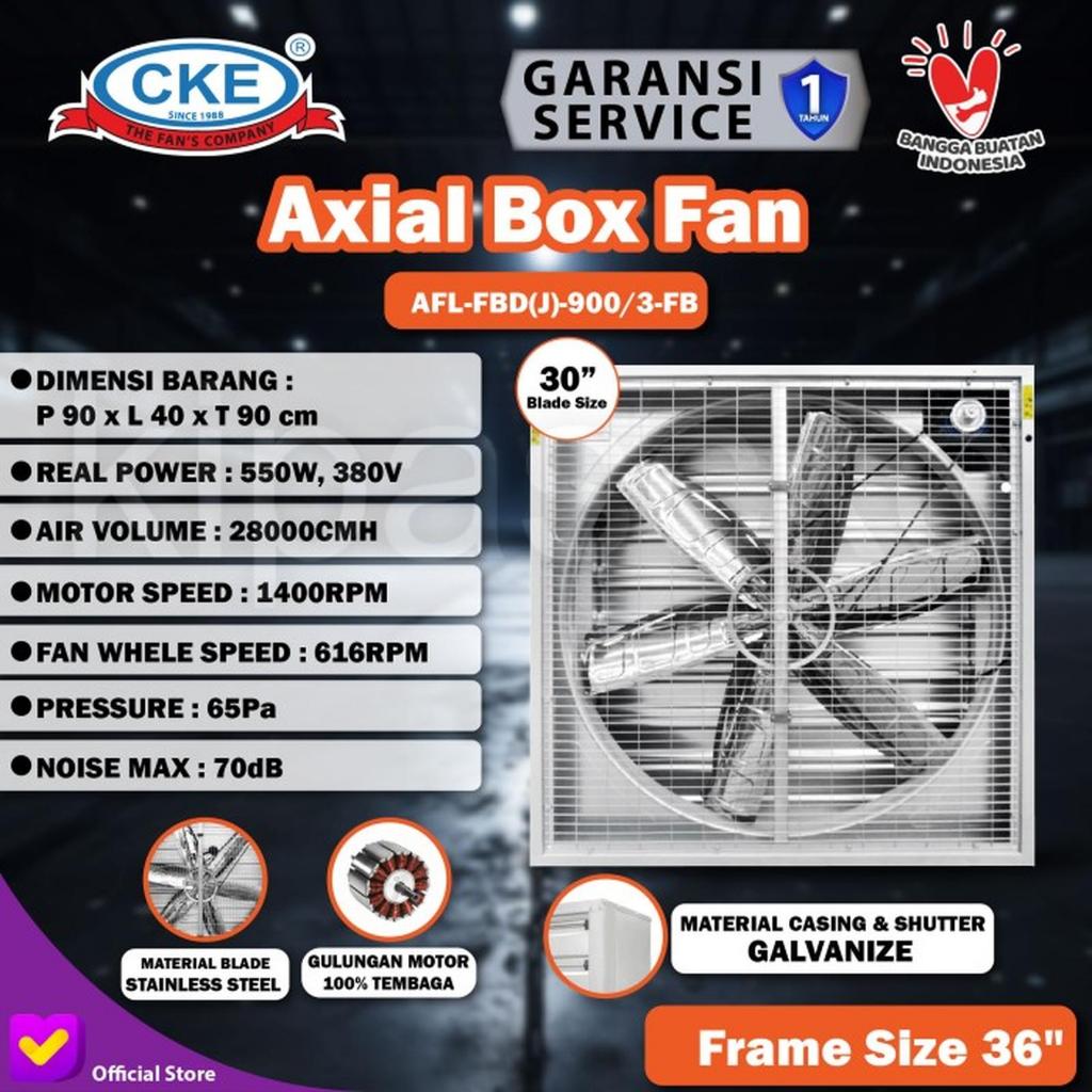 Jual CKE Fan Official - Box Fan 30 Inch / Blower Kandang 30