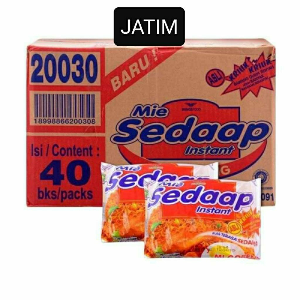 Jual [1 DUS] MIE SEDAP GORENG ISI 40pcs | Shopee Indonesia