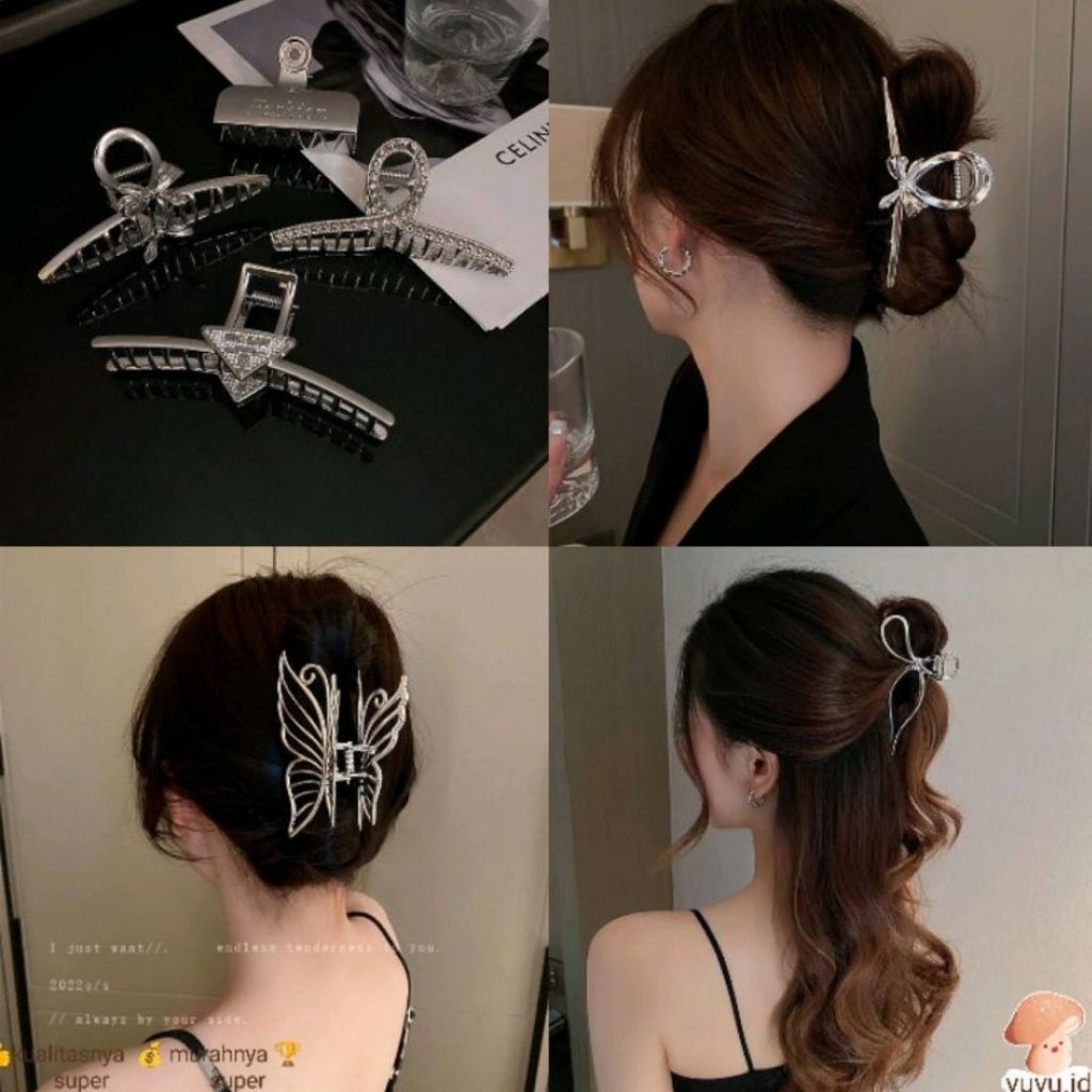 Jual Jepit Rambut / fashion / Desain / Model menarik dan elegan / jepit ...