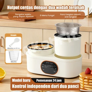 Panci Listrik Multifungsi 4L 6IN1 Anti Lengket