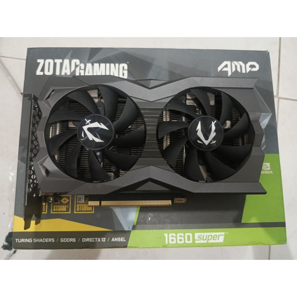 Aneka VGA NVIDIA GTX 1660 SUPER,1660 TI,1660,RX 580 GB,RX 6600,RTX 2060  SUPER