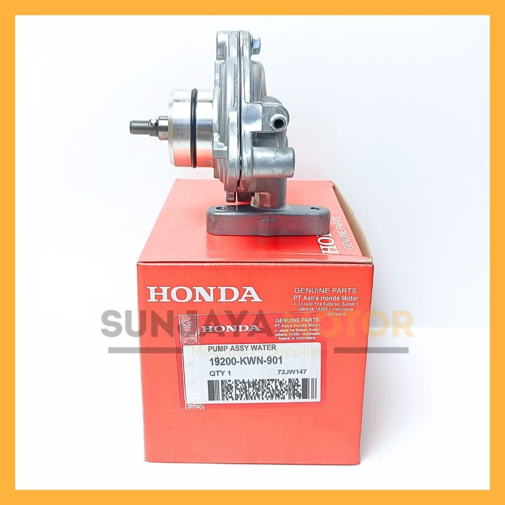 Jual Pompa Radiator Original Honda KWN Water Pump Assy Vario Techno 125 ...