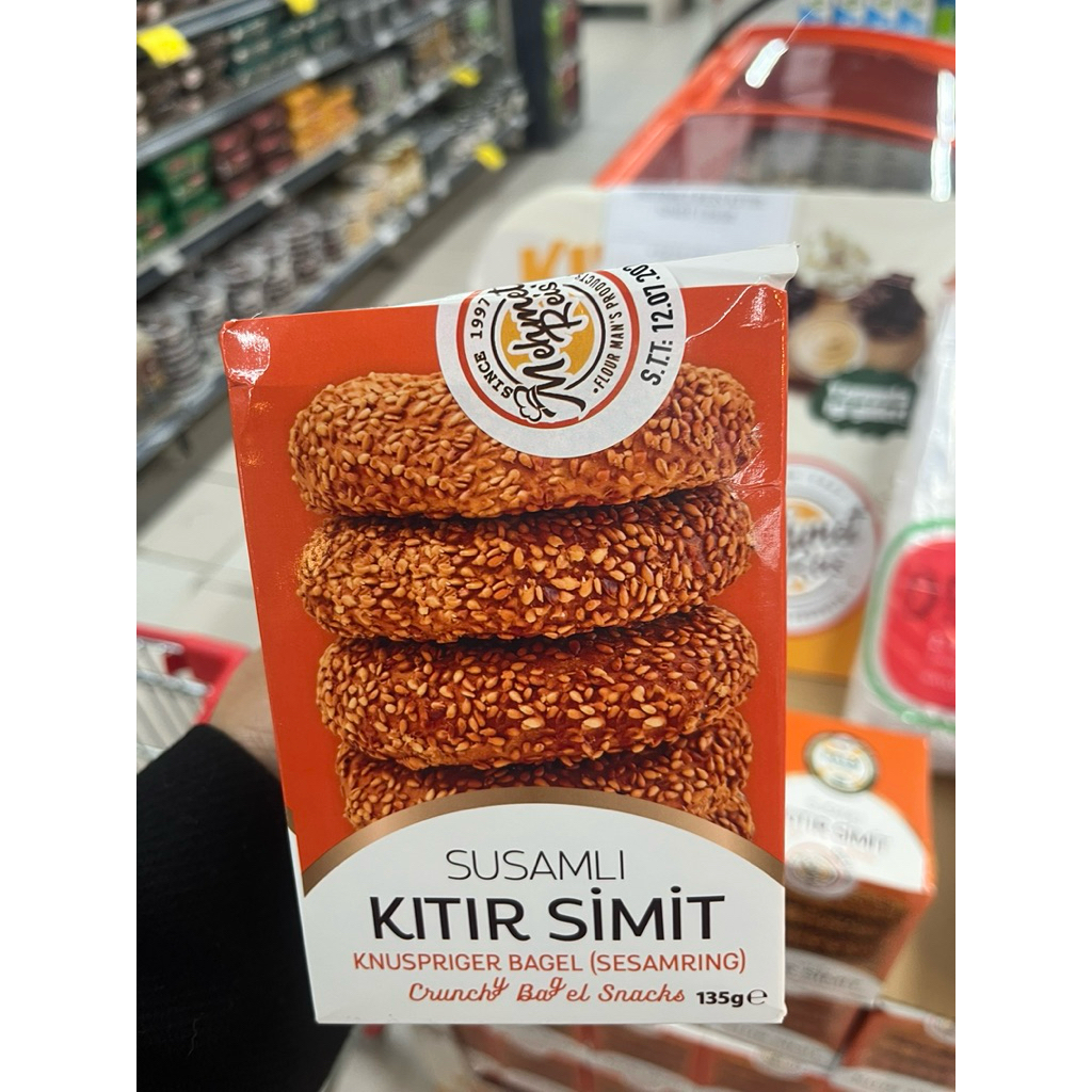 Jual SIMIT TURKI ORIGINAL SIMIT BAGEL Kitir Simit Susamli | Shopee ...
