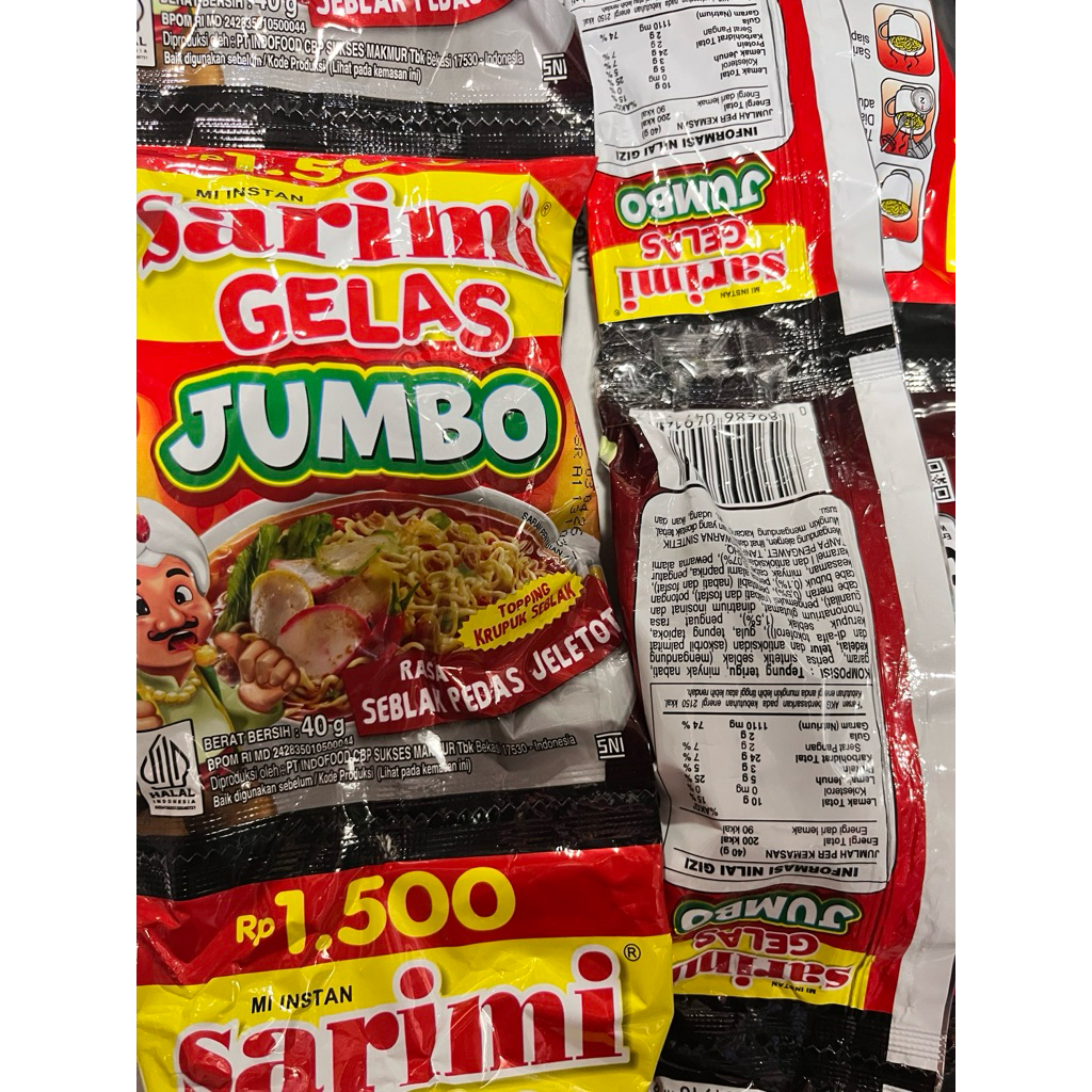 Jual Sarimi Gelas Jumbo Ayam Geprek | Sarimi Gelas Jumbo Seblak ...
