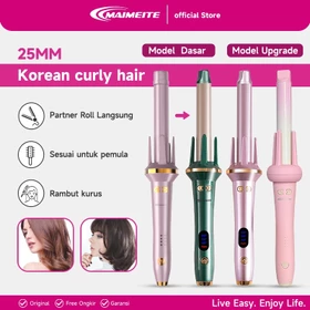 MAIMEITE Model Upgrade Catokan Curly Otomatis Catokan Keriting Rambut Otomatis Ceramics Curly